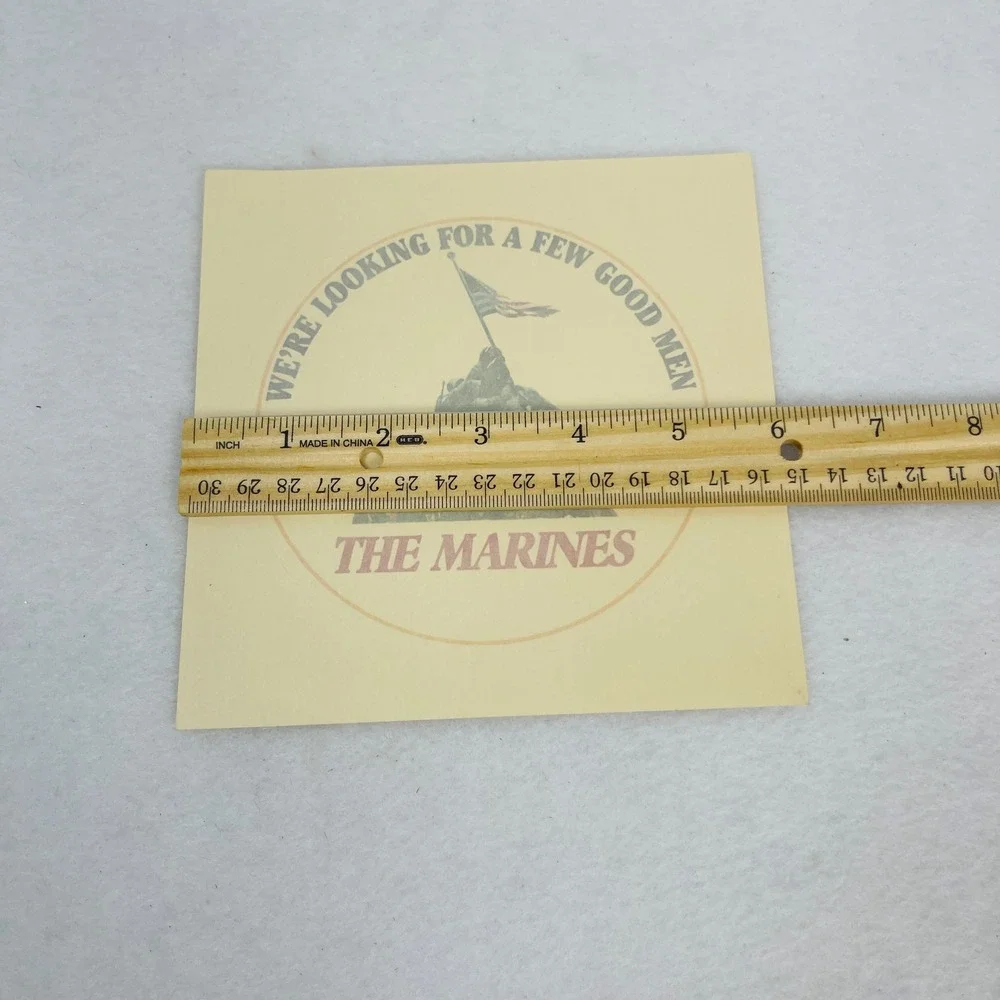 US Marine Corps Iwo Jima Decal Sticker Lot of 5 Few Good Men Vintage Style 6x6